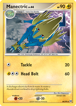 Manectric 44/99 Pokémon card from Arceus for sale at best price