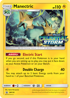 Manectric SM130 Pokémon card from Sun and Moon Promos for sale at best price