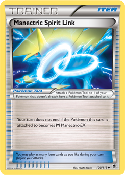 Manectric Spirit Link 100/119 Pokémon card from Phantom Forces for sale at best price