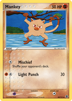 Mankey 38/112 Pokémon card from Ex Fire Red Leaf Green for sale at best price