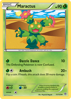 Maractus 11/135 Pokémon card from Plasma Storm for sale at best price