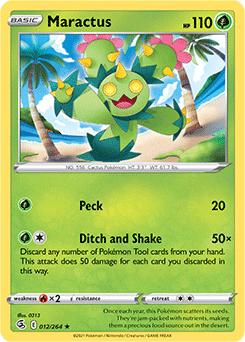 Maractus 12/264 Pokémon card from Fusion Strike for sale at best price