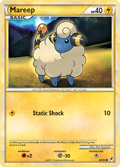 Mareep 63/95 Pokémon card from Call of Legends for sale at best price
