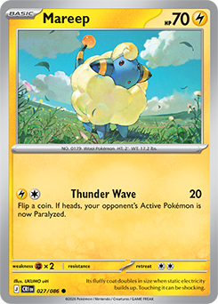 Carte Pokémon Communes Wattouat 27/86 de la série Chaos Ascendant