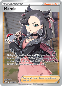 Marnie 200/202 Pokémon card from Sword & Shield for sale at best price