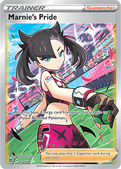 Marnie's Pride 171/172 Pokémon card from Brilliant Stars for sale at best price