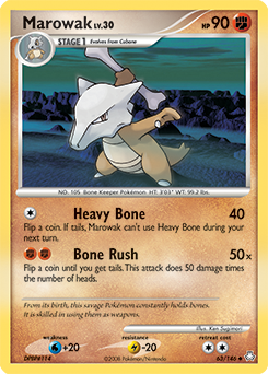 Marowak 63/146 Pokémon card from Legends Awakened for sale at best price