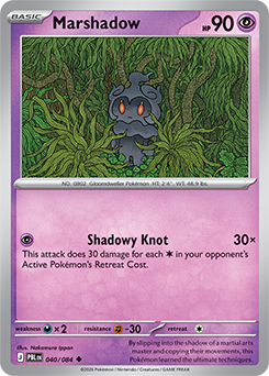 Marshadow 40/84 Pokémon card from Pitch Black for sale at best price