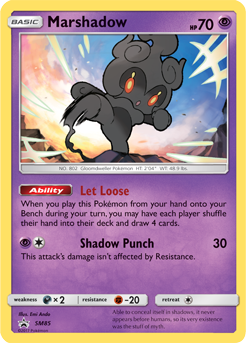 Marshadow SM85 Pokémon card from Sun and Moon Promos for sale at best price