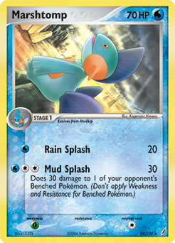 Carte Pokémon Flobio 24/100 de la série Ex Gardiens de Cristal en vente au meilleur prix