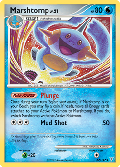 Marshtomp 67/147 Pokémon card from Supreme Victors for sale at best price