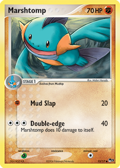 Marshtomp 15/17 Pokémon card from POP 3 for sale at best price