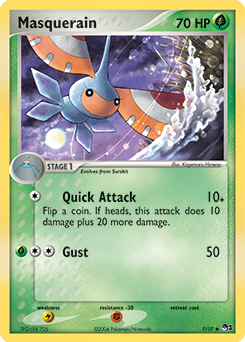Masquerain 7/17 Pokémon card from POP 1 for sale at best price