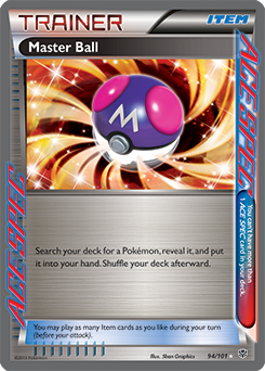 Master Ball 94/101 Pokémon card from Plasma Blast for sale at best price