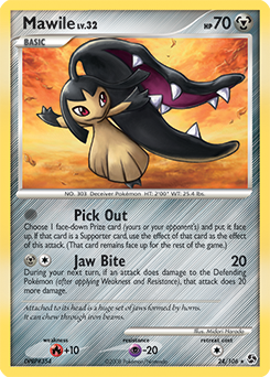 Mawile 24/106 Pokémon card from Great Encounters for sale at best price