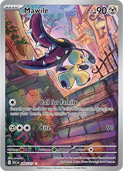 Carte Pokémon Illustration rare Mysdibule 246/217 de la série Héros Transcendants