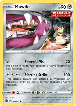 Mawile 100/163 Pokémon card from Battle Styles for sale at best price