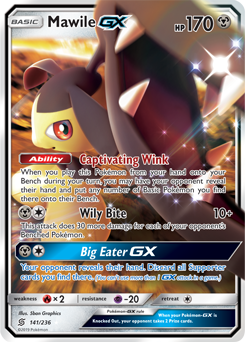 Mawile GX 141/236 Pokémon card from Unified Minds for sale at best price
