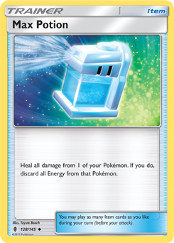 Max Potion 128/145 Pokémon card from Guardians Rising for sale at best price