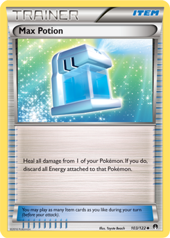 Max Potion 103/122 Pokémon card from Breakpoint for sale at best price