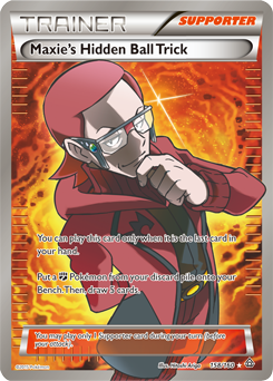 Maxie's Hidden Ball Trick 158/160 Pokémon card from Primal Clash for sale at best price