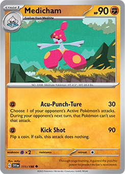 Medicham 111/198 Pokémon card from Scarlet & Violet for sale at best price