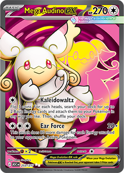 Mega Audino ex 253/217 Pokémon card from Ascended Heroes for sale at best price