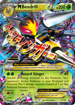 Mega Beedrill EX XY158 Pokémon card from XY Promos for sale at best price