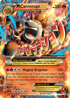 Mega Camerupt EX XY198 Pokémon card from XY Promos for sale at best price