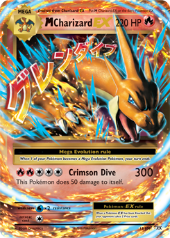 Mega Charizard EX 13/108 Pokémon card from Evolutions for sale at best price