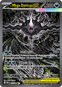 Mega Darkrai ex 116/84 Pokémon card from Pitch Black for sale at best price