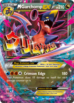 Carte Pokémon M-Carchacrok EX XY168 de la série Promos XY en vente au meilleur prix