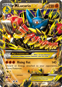 Lucario EX 107/111 Pokémon card from Furious Fists for sale at best price