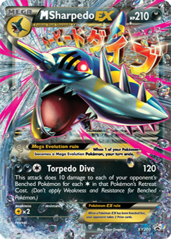 Mega Sharpedo EX XY200 Pokémon card from XY Promos for sale at best price