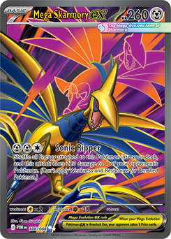 Mega Skarmory ex 106/88 Pokémon card from Perfect Order for sale at best price