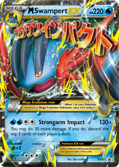 Mega Swampert EX XY87 Pokémon card from XY Promos for sale at best price