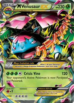 Mega Venusaur EX 2/146 Pokémon card from X&Y for sale at best price