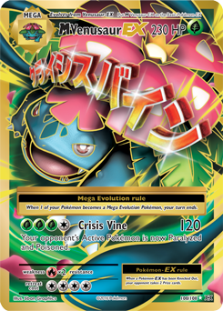 Mega Venusaur EX 100/108 Pokémon card from Evolutions for sale at best price