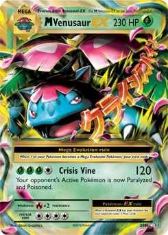 Mega Venusaur EX 2/108 Pokémon card from Evolutions for sale at best price
