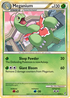 Meganium 27/95 Pokémon card from Call of Legends for sale at best price