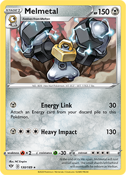 Melmetal 130/189 Pokémon card from Darkness Ablaze for sale at best price