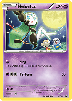 Meloetta BW68 Pokémon card from Back & White Promos for sale at best price