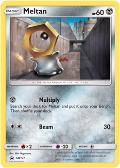 Meltan SM177 Pokémon card from Sun and Moon Promos for sale at best price
