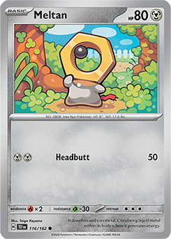 Meltan 116/162 Pokémon card from Temporal Forces for sale at best price