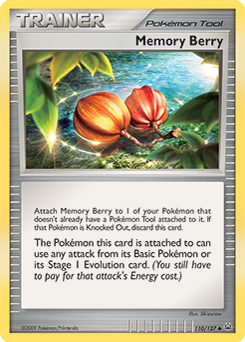 Memory Berry 110/127 Pokémon card from Platinuim for sale at best price
