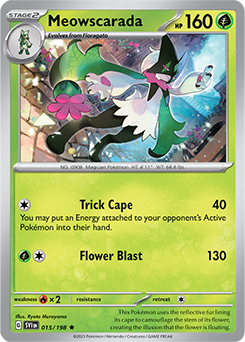 Meowscarada 015/198 Pokémon card from Scarlet & Violet for sale at best price