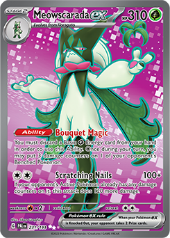 Meowscarada ex 231/193 Pokémon card from Paldea Evolved for sale at best price