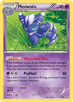 Meowstic XY48 Pokémon card from XY Promos for sale at best price