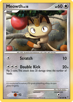 Meowth 114/147 Pokémon card from Supreme Victors for sale at best price