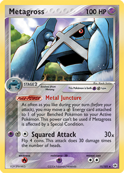 Carte Pokémon Metalosse 11/101 de la série Ex Légendes Oubliées en vente au meilleur prix